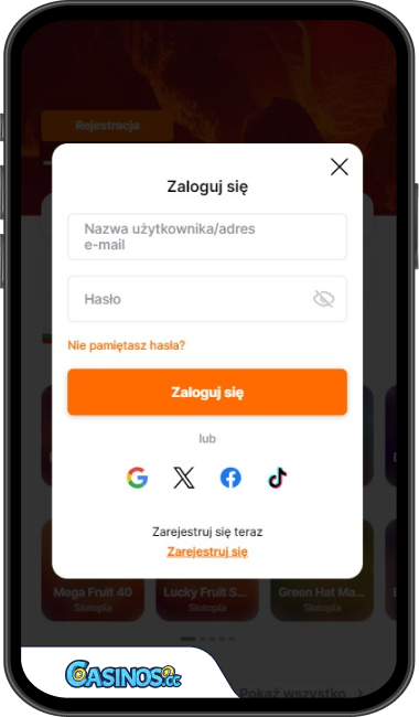 Zaloguj się do Kasyna Hit N Spin