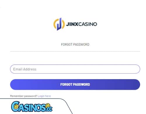 Problemen met inloggen_ bij Jinx casino