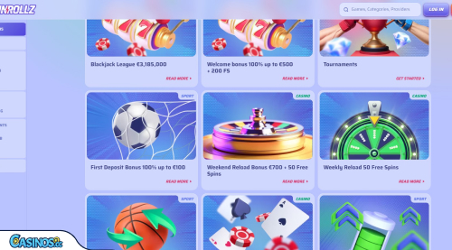 Bonos de Spinrollz casino
