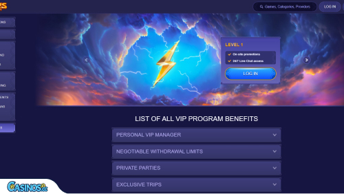 ZeusWin Casino VIP program