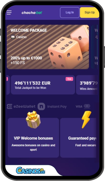 ChachaBet Casino Mobile App