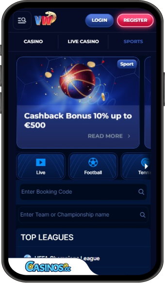 ViperWin Casino Mobile App