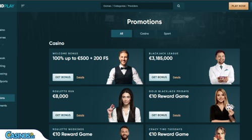 LegendPlay Casino Promotions