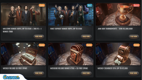 Gransino Casino Bonuses