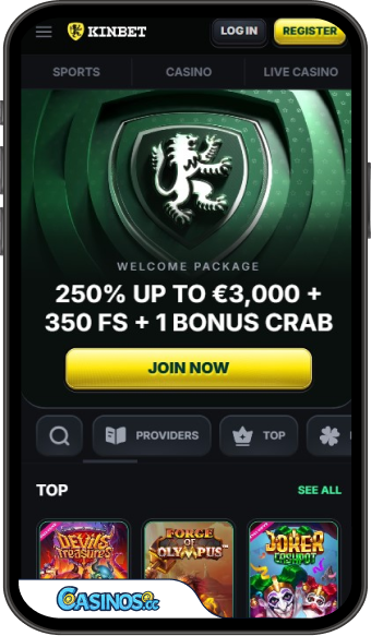 KinBet Casino Mobile App
