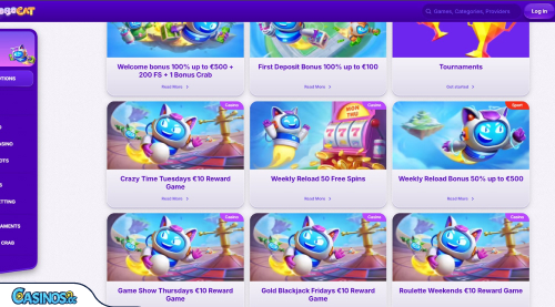 Robocat Casino Promotions