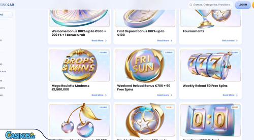 CasinoLab Casino Promotions