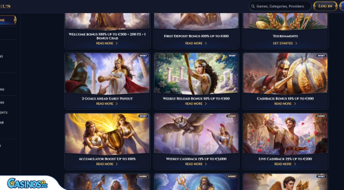 Cazeus Casino Promotions