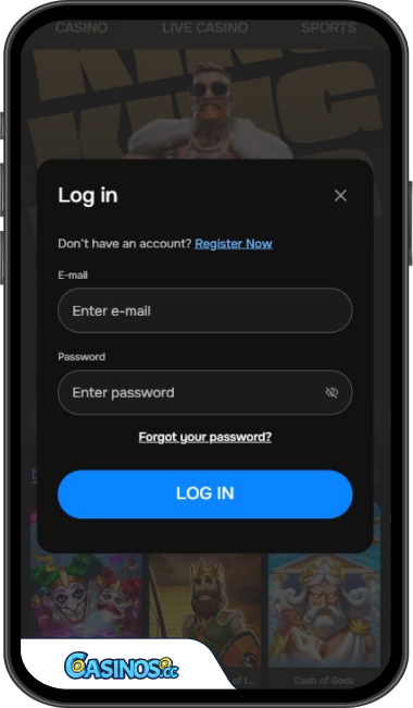 MrPunter Casino Login from Mobile