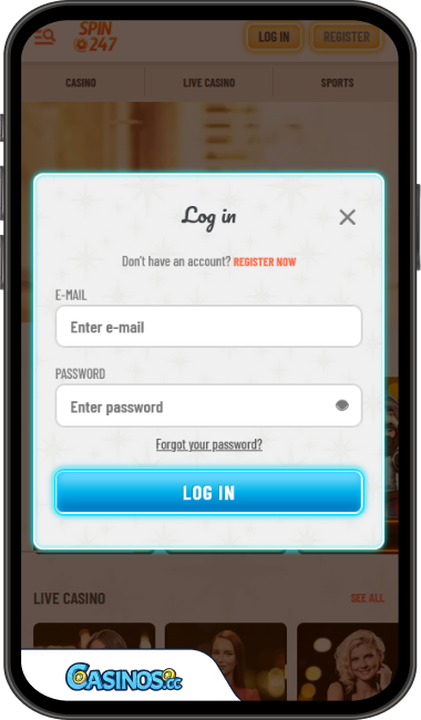 Spin247 Casino Login