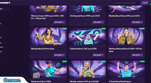 NaoBet Casino Promotions