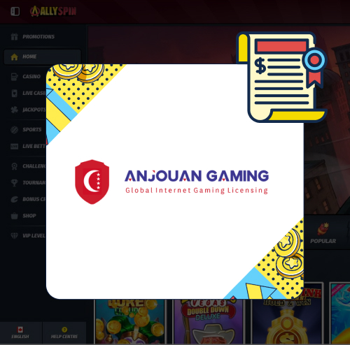 AllySpin Casino’s License