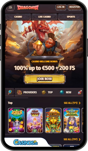 Dragonia Casino Mobile App