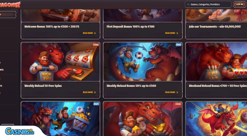 Dragonia Casino Promotions