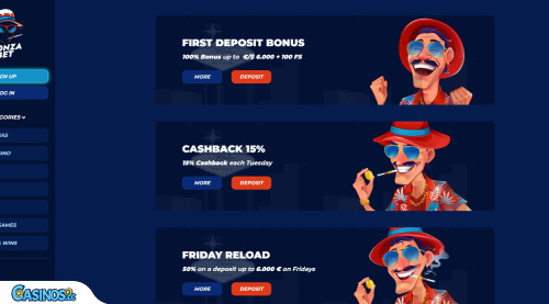 GonzaBet Casino Promotions