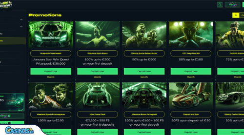 Nitrobet Casino Promotions