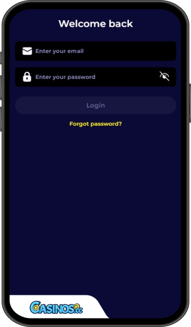 Nyx Bets Casino Login from Mobile