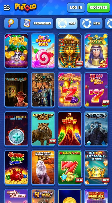 Pistolo Casino Games