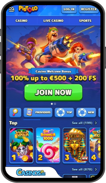Pistolo Casino Mobile App