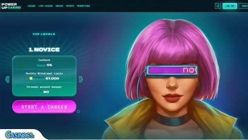 PowerUp Casino VIP program