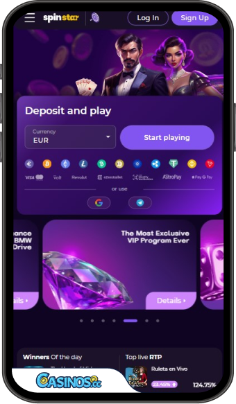 SpinStar Casino Mobile App