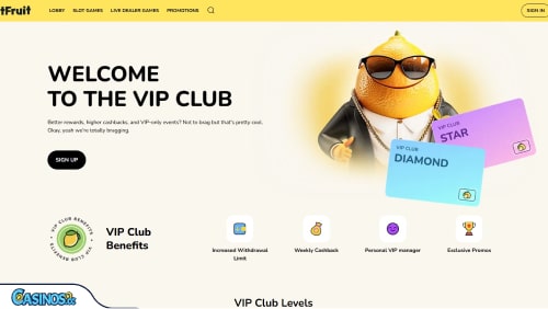 FatFruit Casino VIP program
