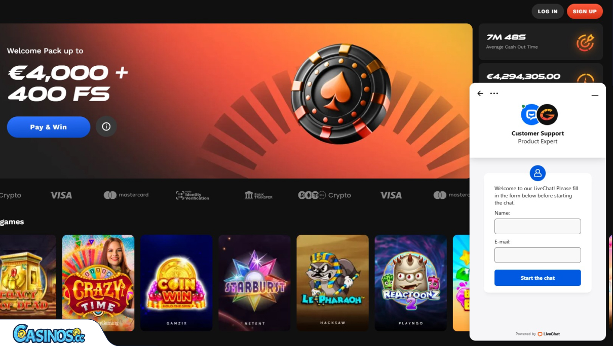 GXBet Casino Support