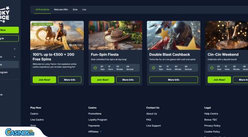 Lucky Twice Casino Promotions