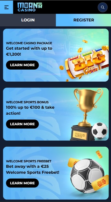 Moana Casino Bonuses
