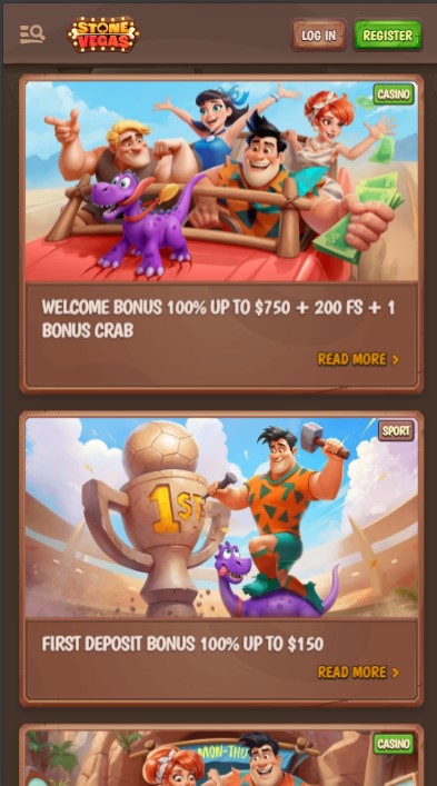 Stonevegas Bonuses