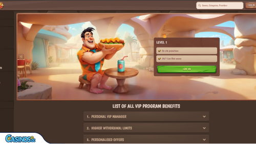 Stonevegas Casino VIP program