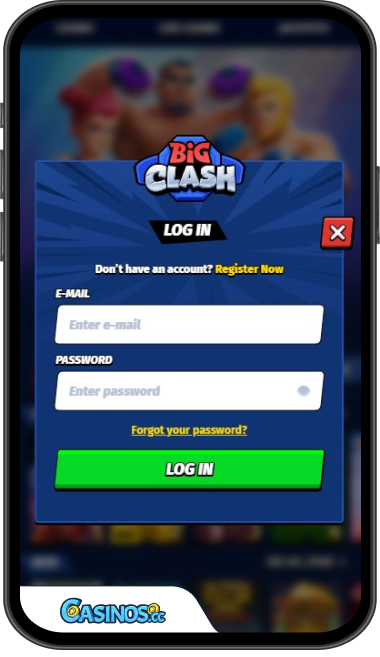 Big casino login