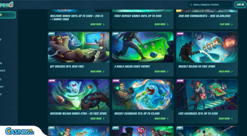 Kasíno Caspero Promotions