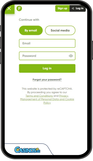 Fresh Casino Login from Mobile