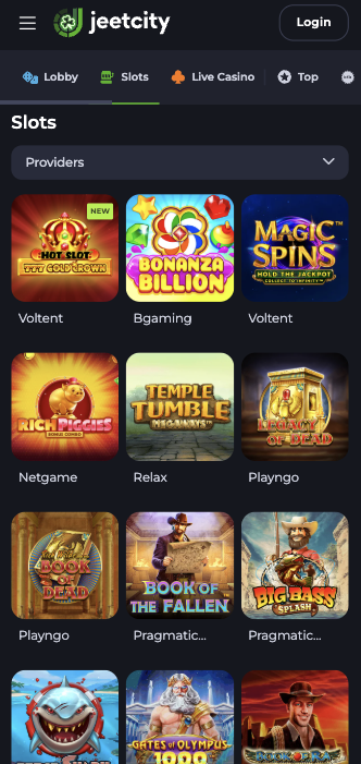 JeetCity Casino Games
