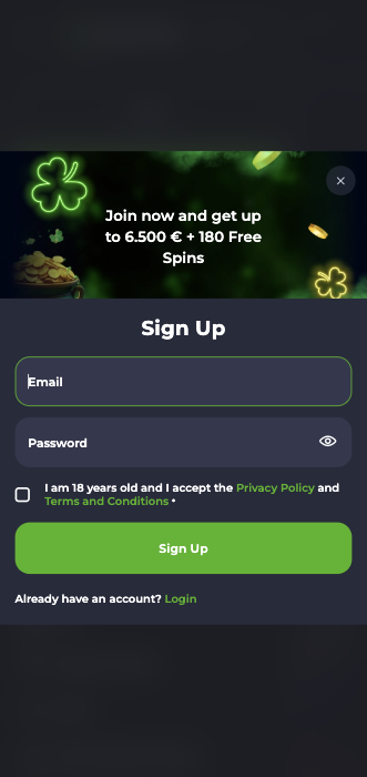 JeetCity Casino Sign Up