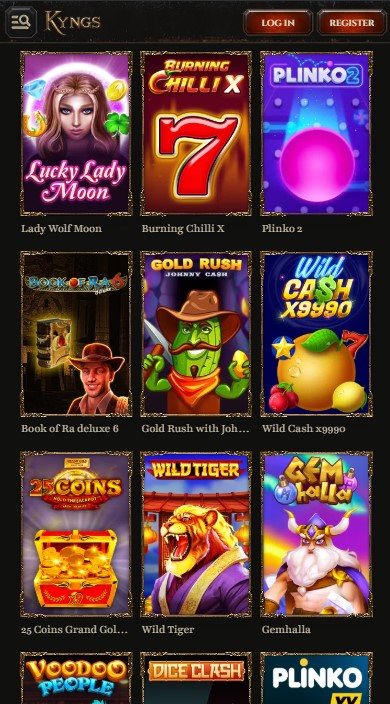Kyngs Casino Games