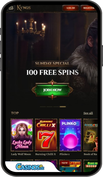 Kyngs Casino Mobile App