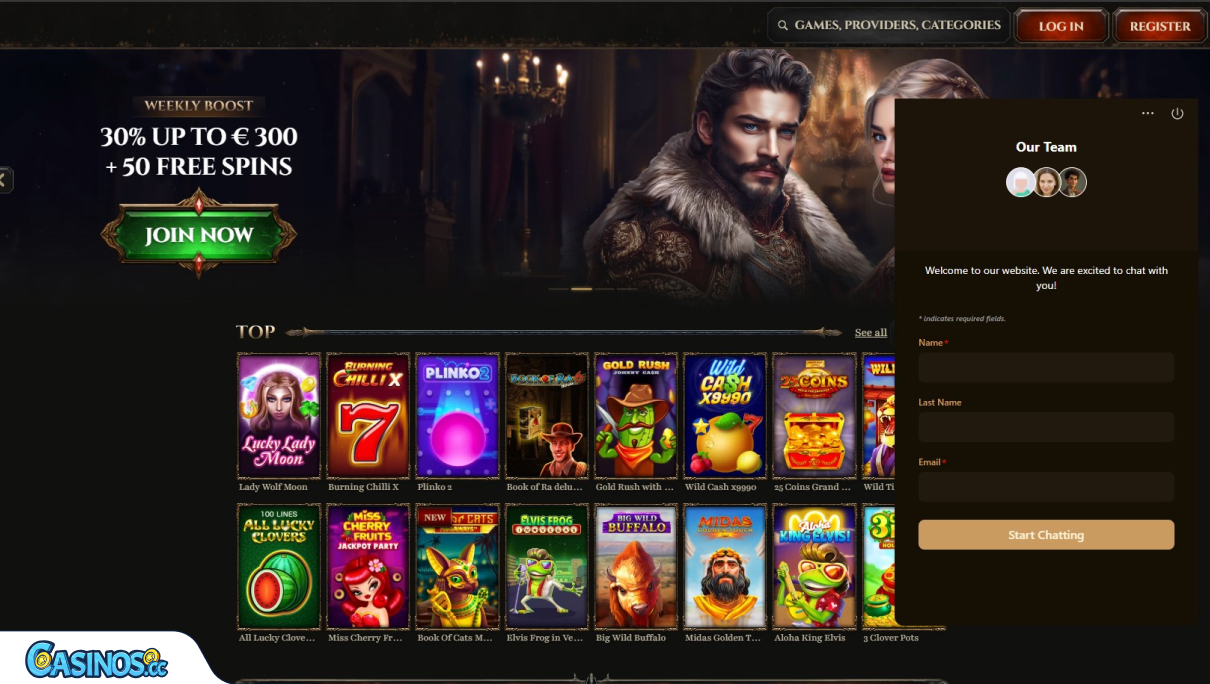 Kyngs Casino Support