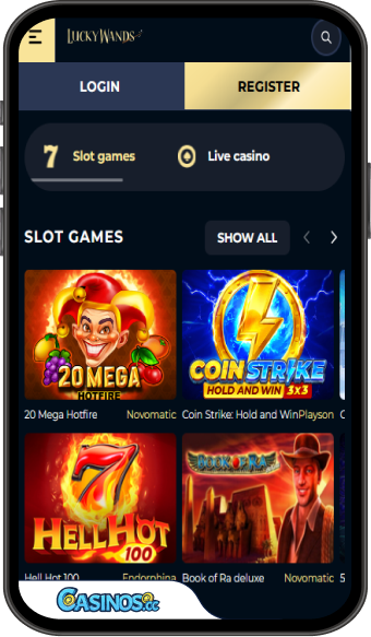 Luckywands Casino Mobile App