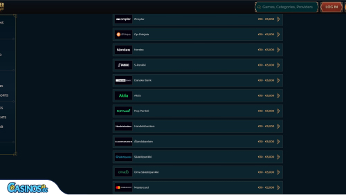 MonsterWin Casino Payments