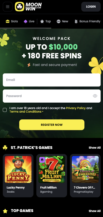 MoonWin Casino Review