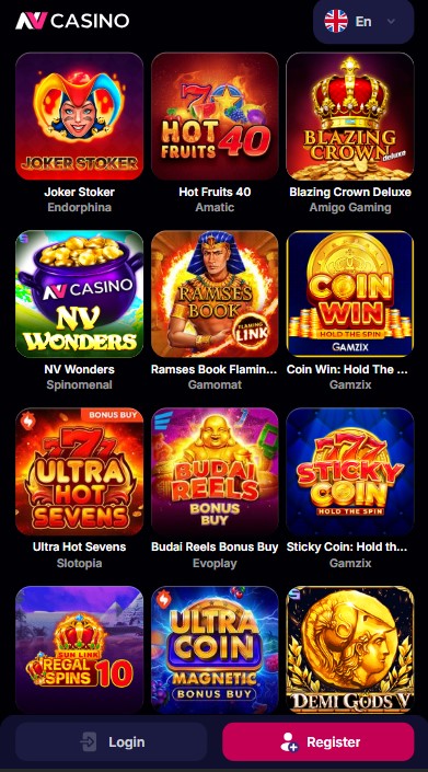 NV Casino Games