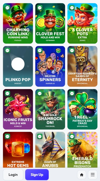 SpinRise Casino Games