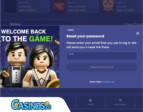 Viu-Viu Casino Problems Logging In