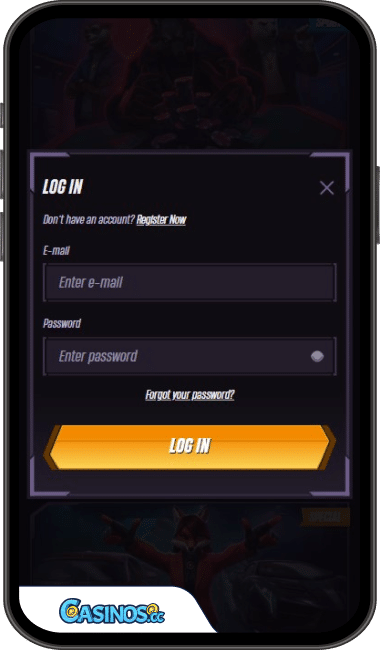 Winrolla Casino Login from Mobile