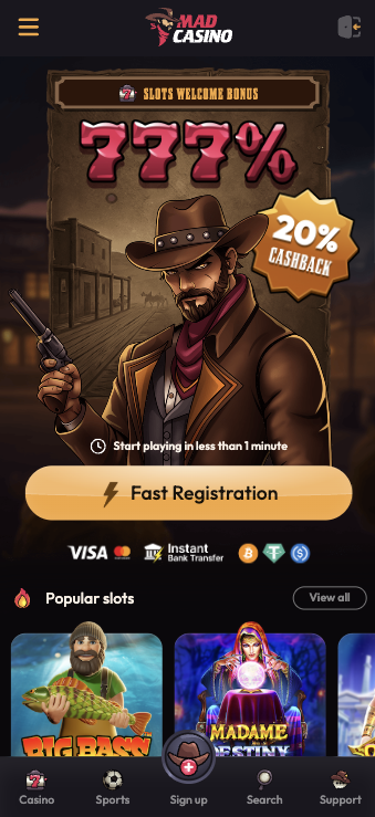 Mad Casino Review