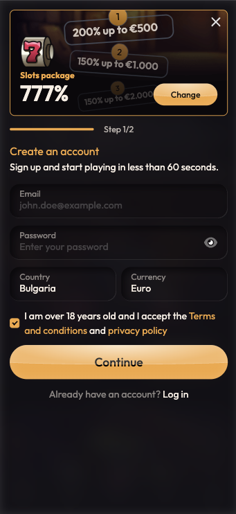 Mad Casino Sign Up