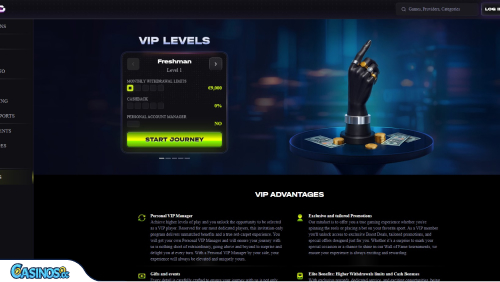 MadCasino VIP program