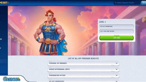 Romibet Casino VIP program